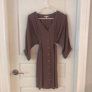 Silk Mauve Dress